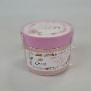 LIMITED EDITION Dove Garden Tea Party Body Scrub Rose Berry Bouquet Exfoliate